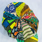 African Wax Print Ankara Cap, handmade gift, kente/ African print hat
