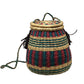 Bolga Basket Purse With Lid