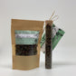 Té de hierbas de menta y hibisco orgánico certificado