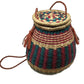 Bolga Basket Purse With Lid