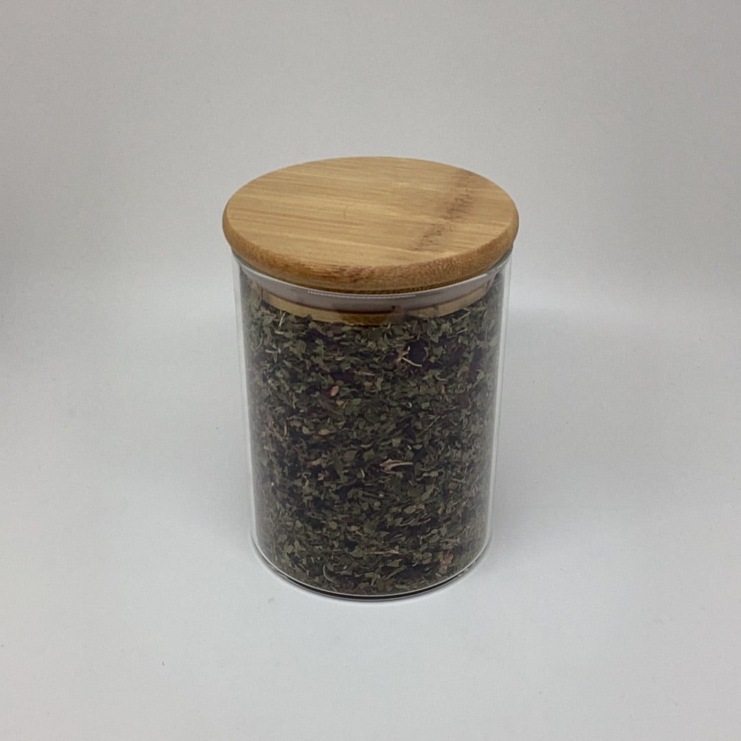Certified Organic Hibiscus Mint Herbal Tea