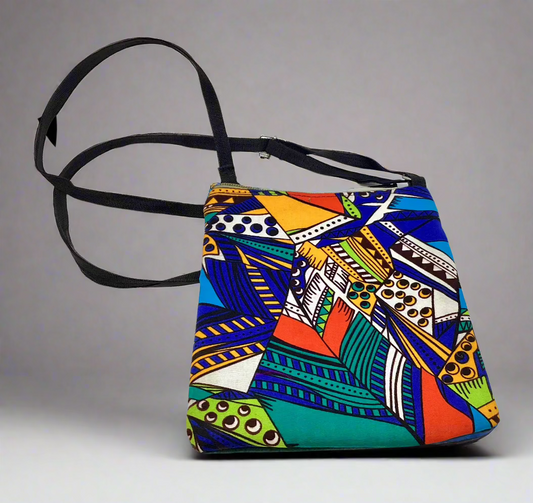 African Waxprint Crossbody