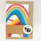 Growing Paper greeting card - Rainbow: Paper Band