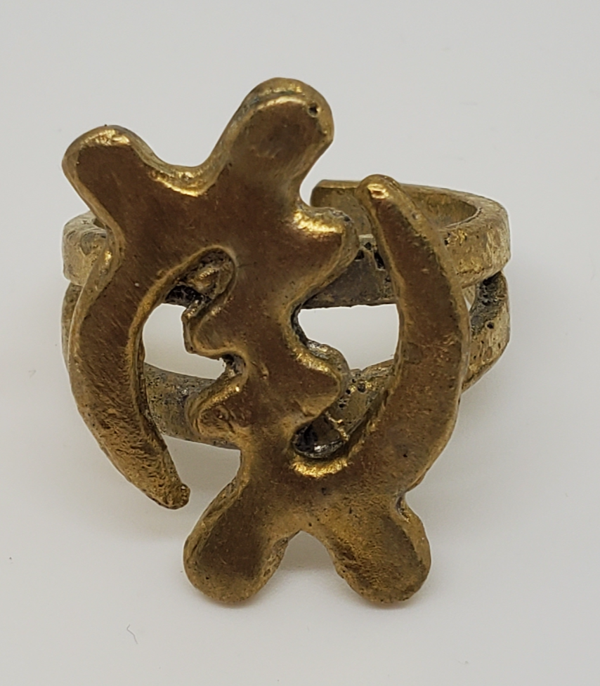 Brass Adinkra Rings