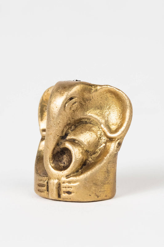 Brass Elephant Incense Holder