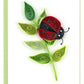 Ladybug Gift Enclosure Mini Card
