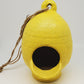 Handmade clay birdhouse