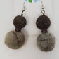 Pendientes Bolivia con Cuentas Ghana