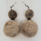 Pendientes Bolivia con Cuentas Ghana