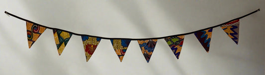 Ankara Fabric Pennant Bunting