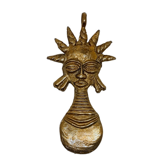 African Woman Pendant