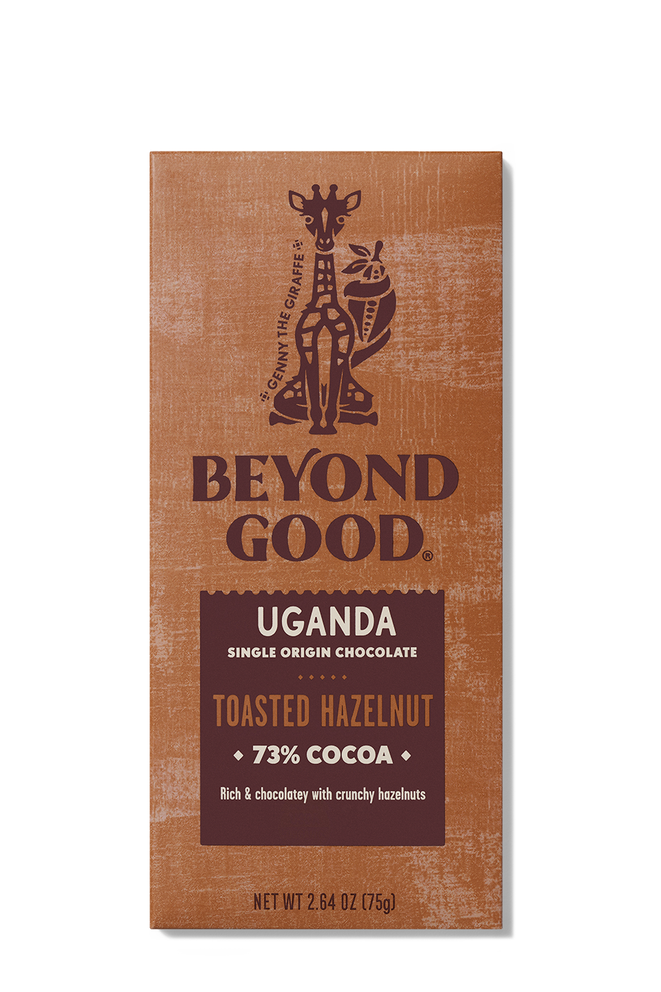 Toasted Hazelnut 73% Uganda