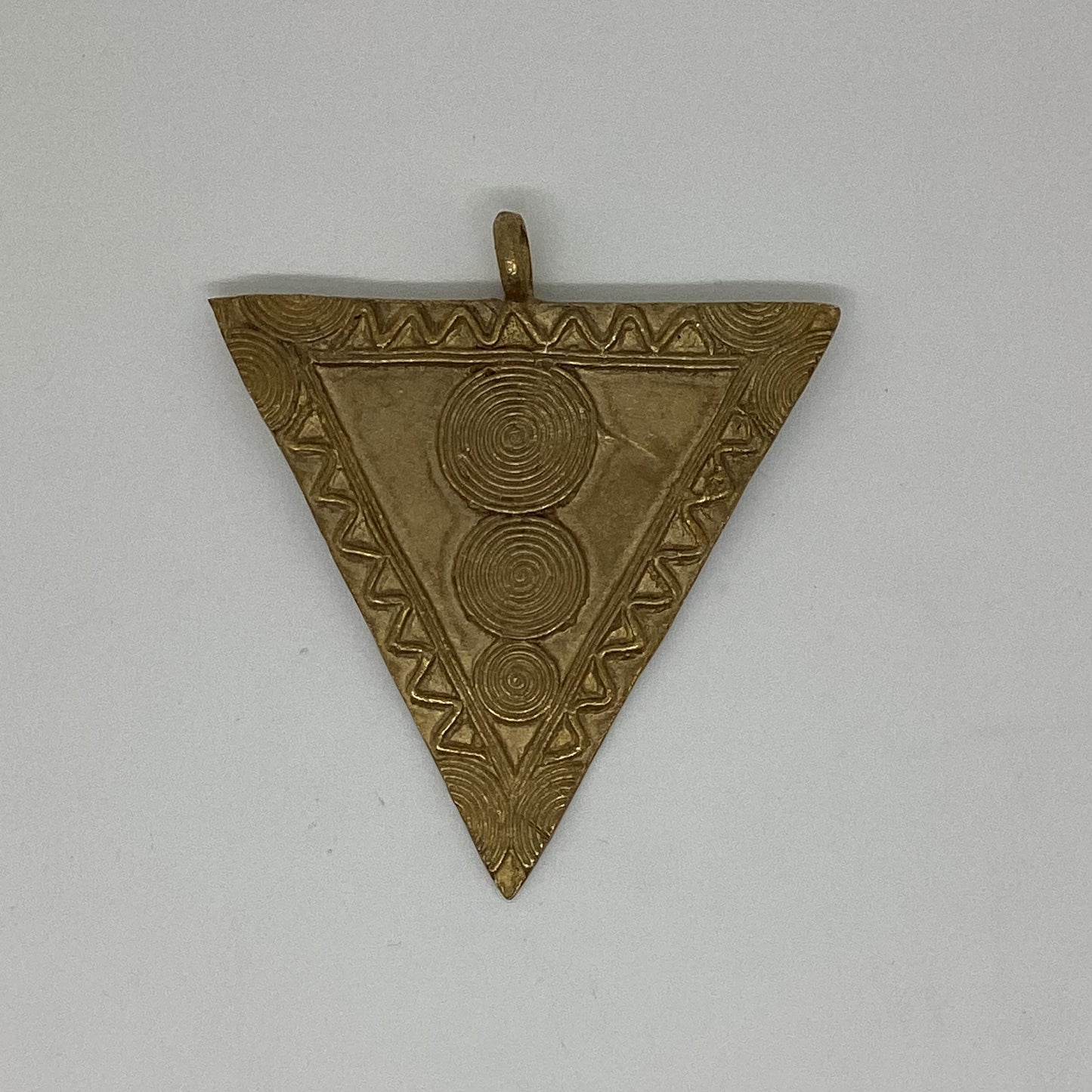 Triangle with Three Circles Pendant