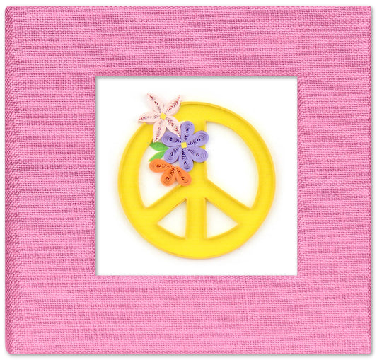 Peace Sign Sticky Note Cover