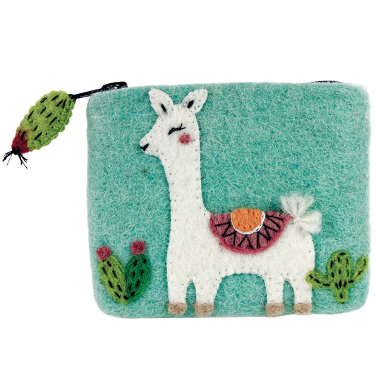 Happy Llama Coin Purse