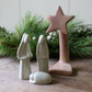Natural 4 Piece Nativity