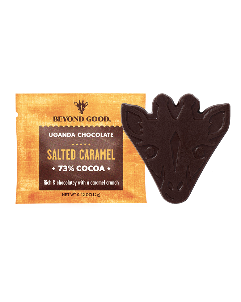 Salted Caramel - Single Serve Chocolate Giraffes