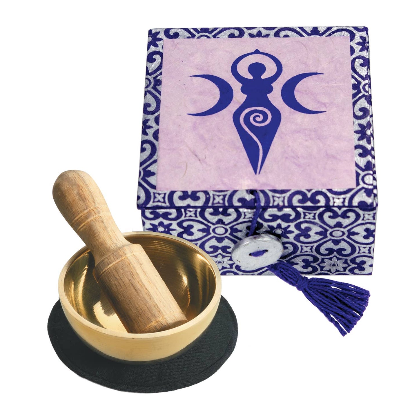 2" Spiral Goddess Meditation Bowl Box