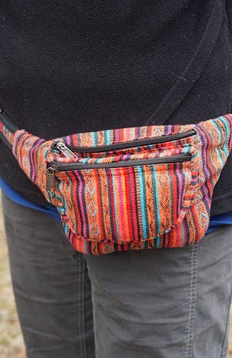 Gyari Stripe Fanny Pack Small