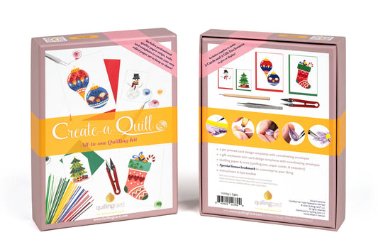Create-a-Quill DIY Kit:  Holiday
