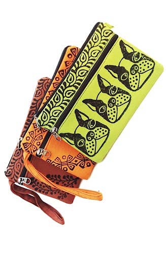 Bolso de mano de algodón