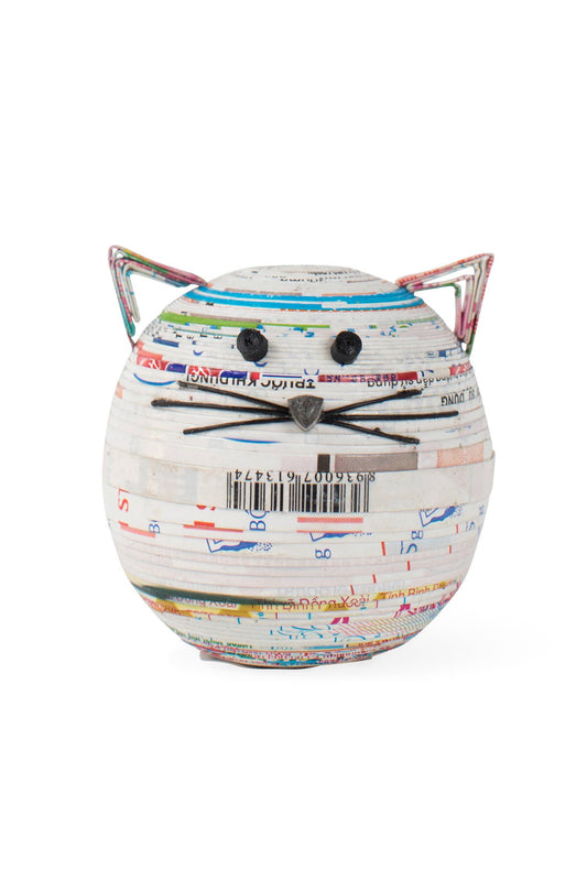 Coiled Paper Cat Box