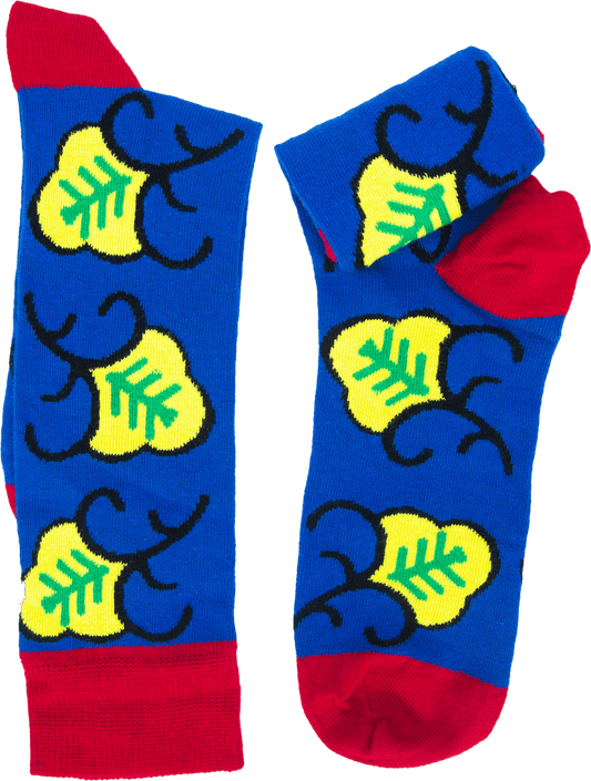 Nyamiye Ankara socks: Small - US 4.5-7.5 (EU 35-40)