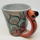 Taza Pavo Real