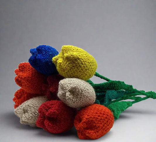 crochet-tulips