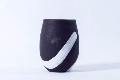 Matamiss Black and White Vase