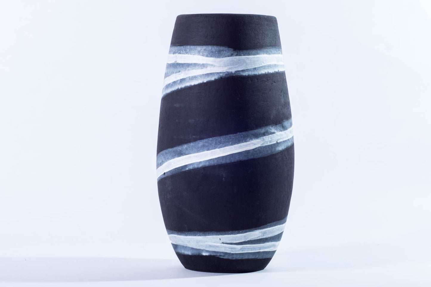 Matamiss Black and White Vase