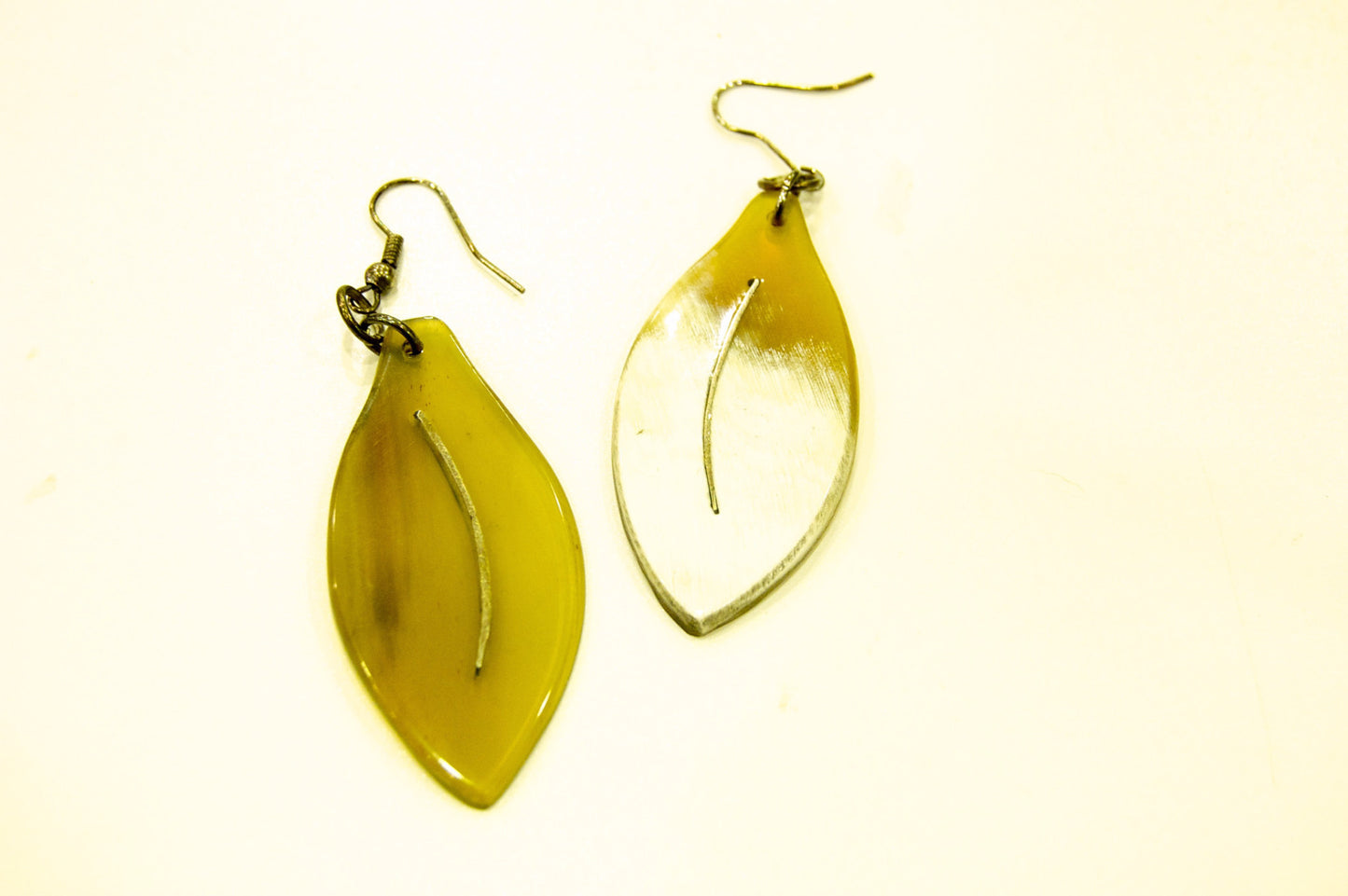 Horn Leaf Earrings