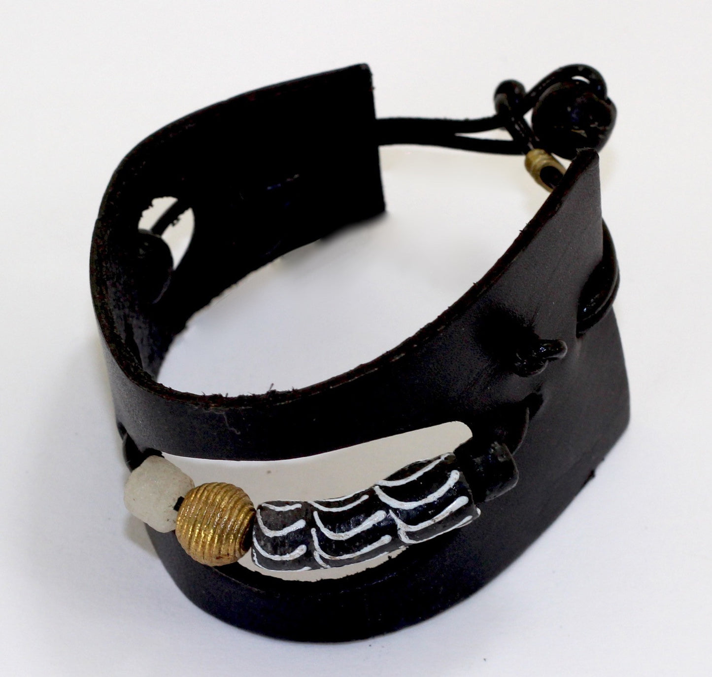 Leather bracelet