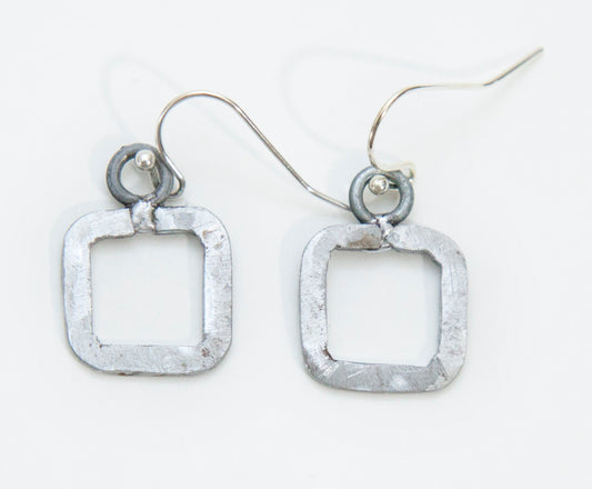 Mini Square Earrings