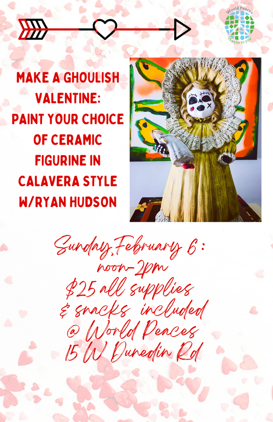 Paint a Ghoulish Valentine Workshop with Ryan Hudson