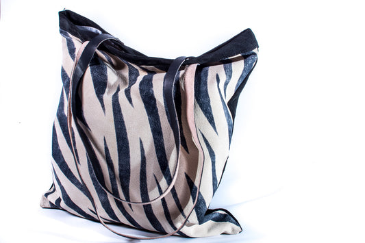 Tote con estampado animal