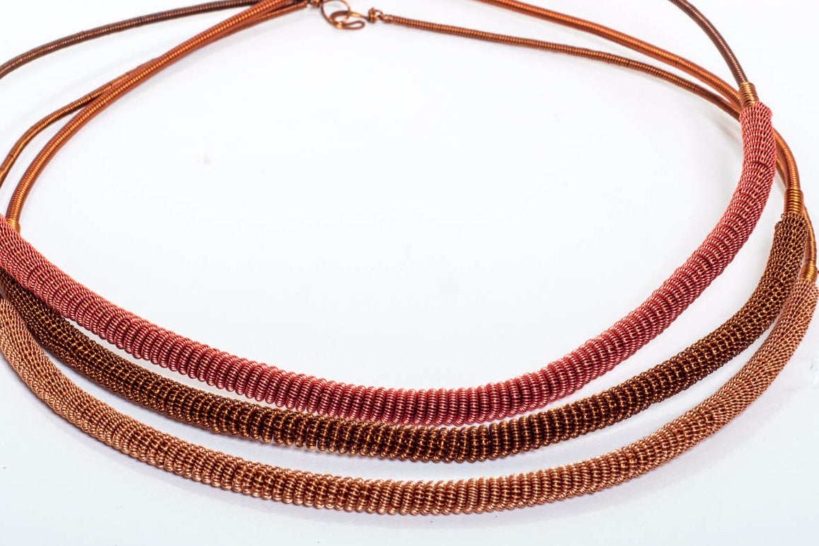 Copper necklaces