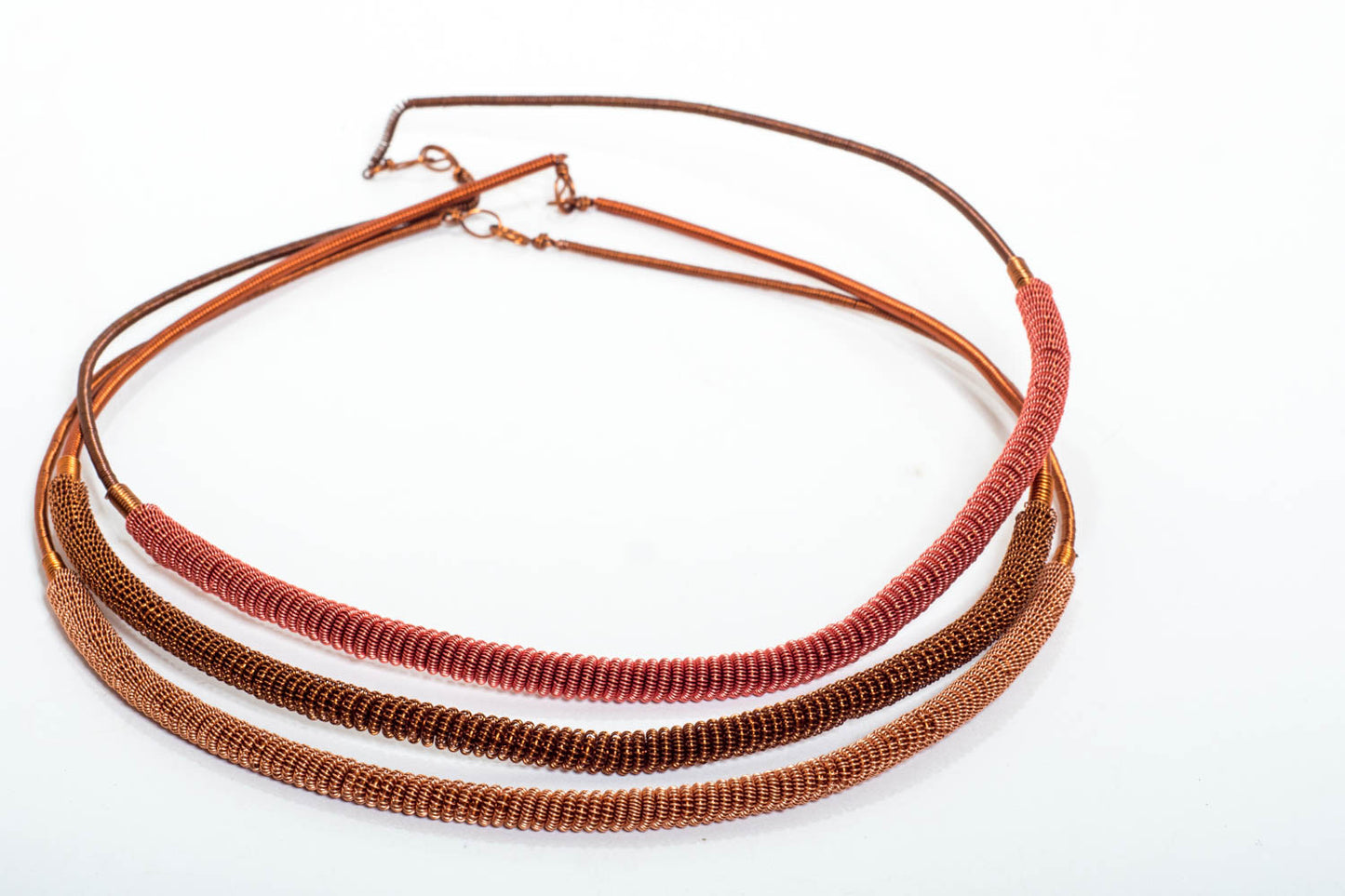 Copper necklaces