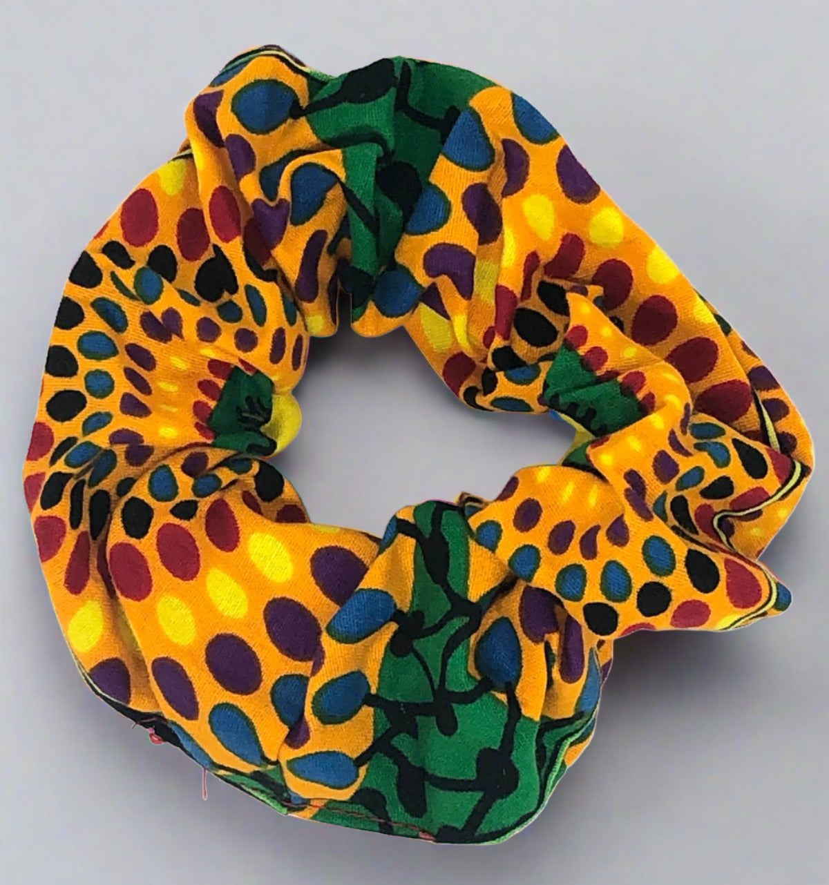 Patchwork Scrunchie | Hand Made Fair Trade Scrunchy | Made in Ghana