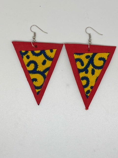 Fabric Earrings