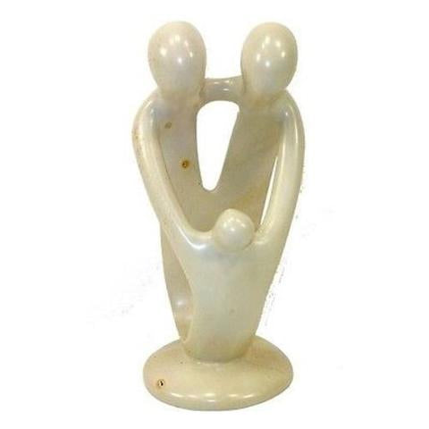 Family of 3 Soapstone Sculpture