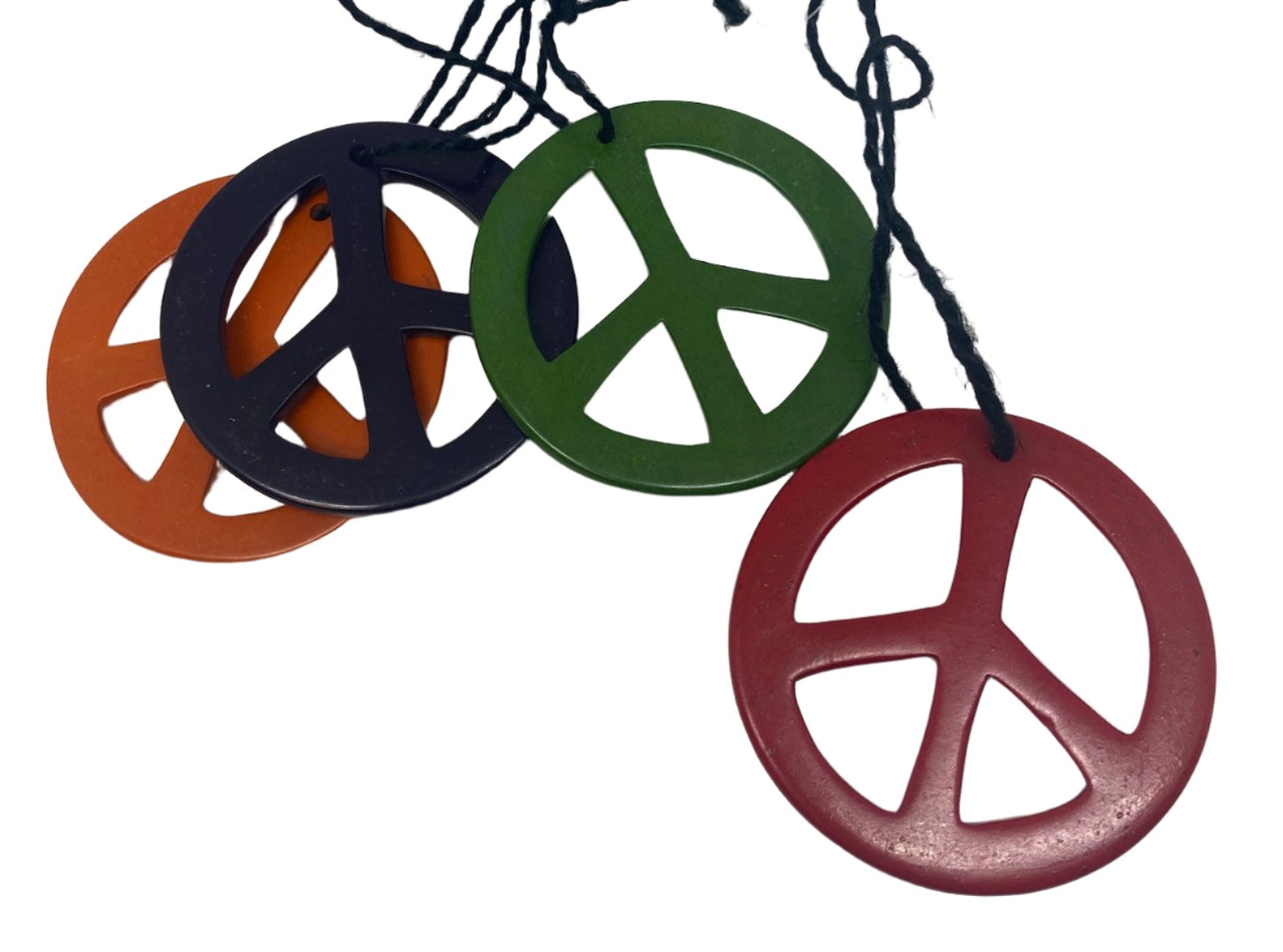 Peace Sign Christmas Ornament