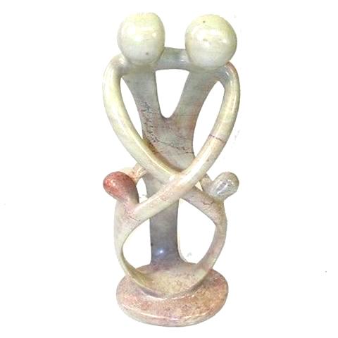 Family of 4 Soapstone Sculpture