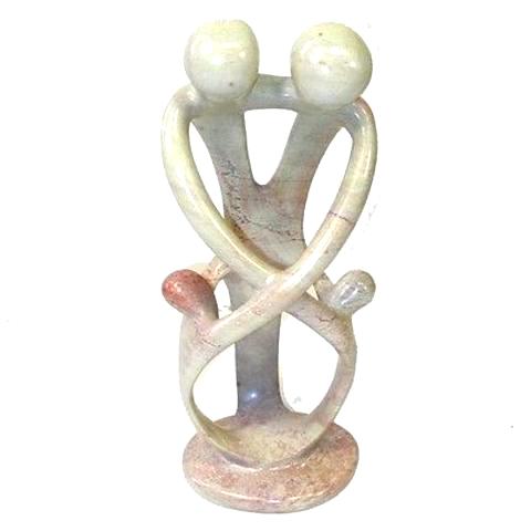 Family of 4 Soapstone Sculpture