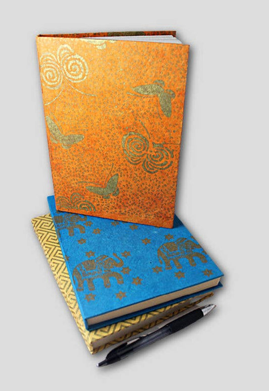 Hardcover Journal Gold Print, Tree-Free