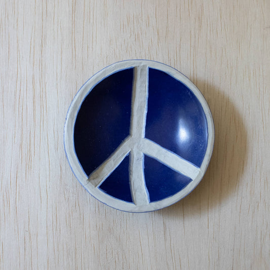 Peace Dish: Blue