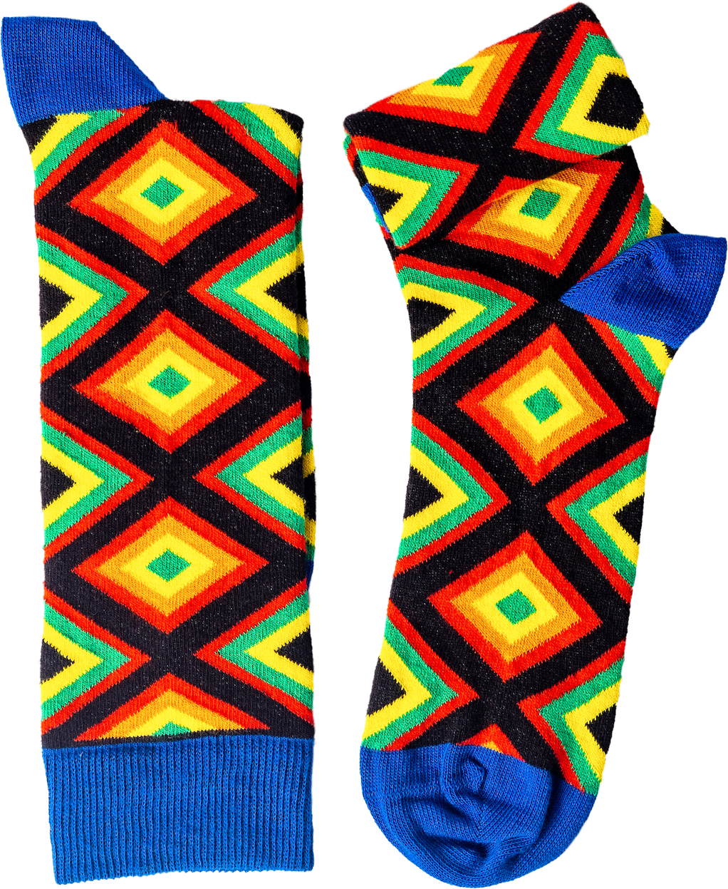 Sasa Kente African Socks 4.5 - 7.5