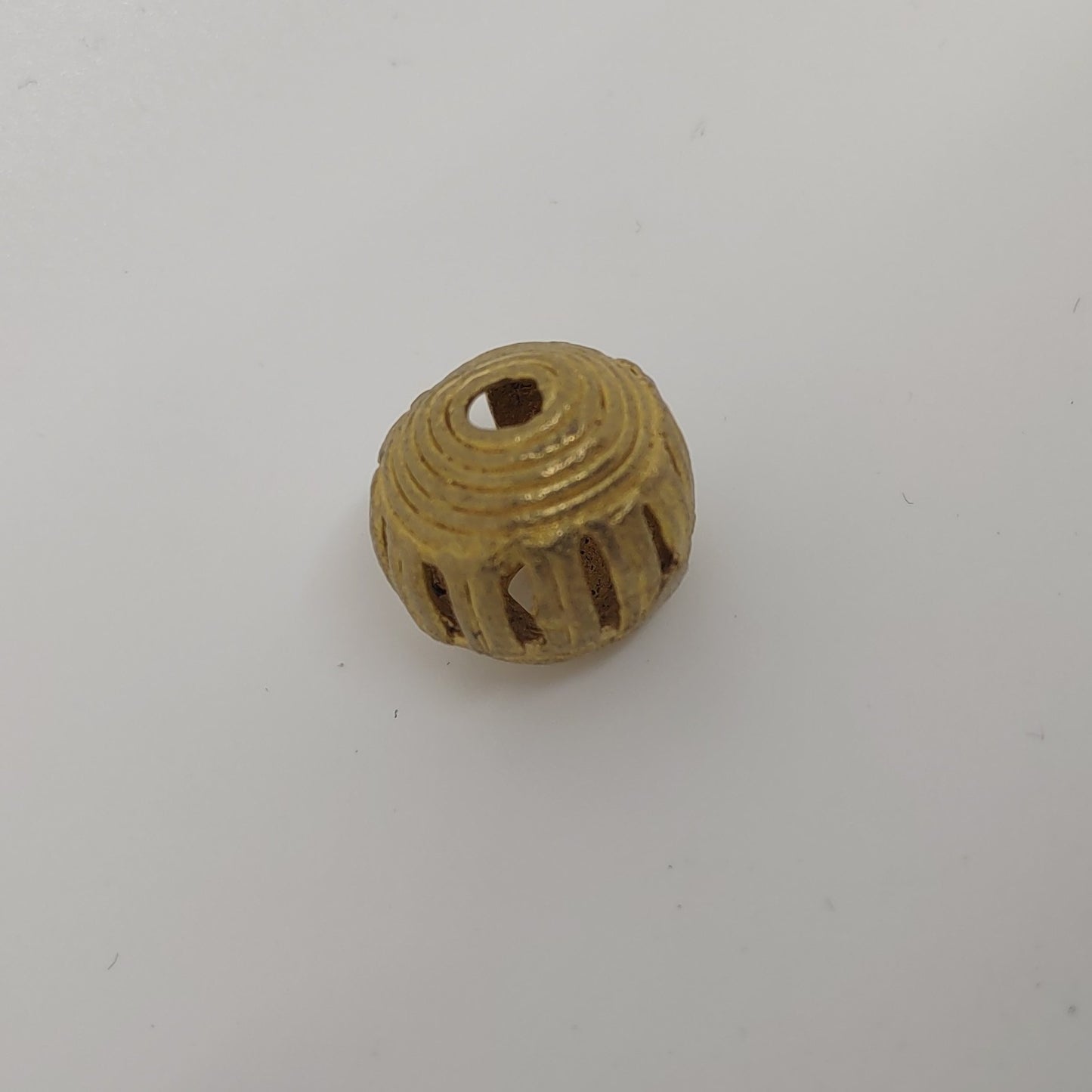 Small Brass Bead Cage