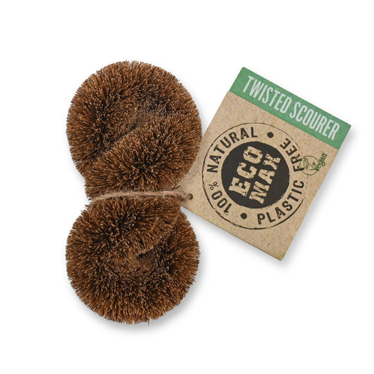 Twisted Scourer - 100% Natural Coconut Fiber