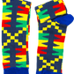 Apuskeleke African Kente Socks: Large - US 8-13 (EU 41-46)